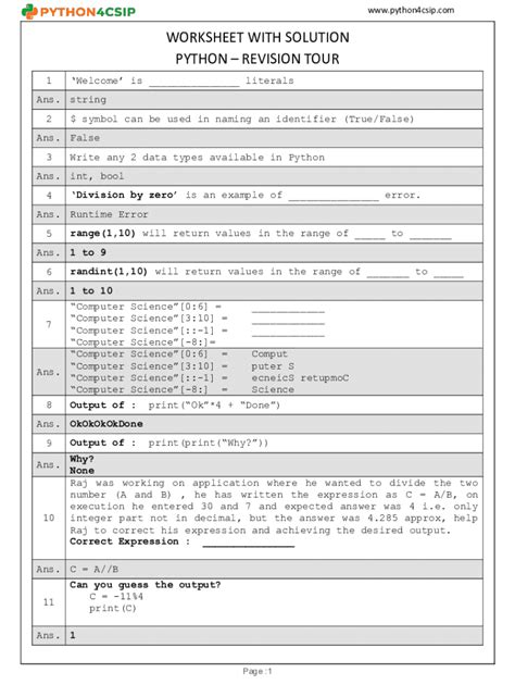 python4csip|Worksheet :: Python4Csip.